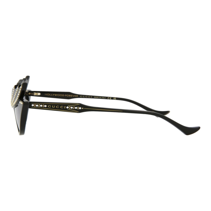 GAFAS DE SOL GUCCI DE ACETATO CON MONTURA EN FORMA DE OJO DE GATO PARA MUJER EN NEGRO NEGRO - 3