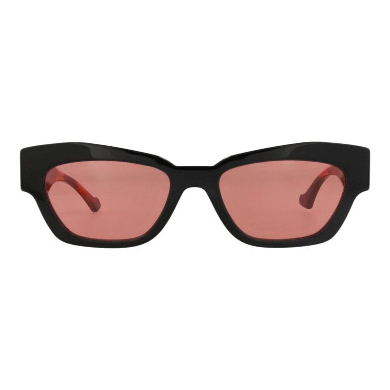 GAFAS DE SOL GUCCI DE ACETATO RECICLADO CON MONTURA DE OJO DE GATO PARA MUJER EN COLOR NEGRO HAVANA - 1