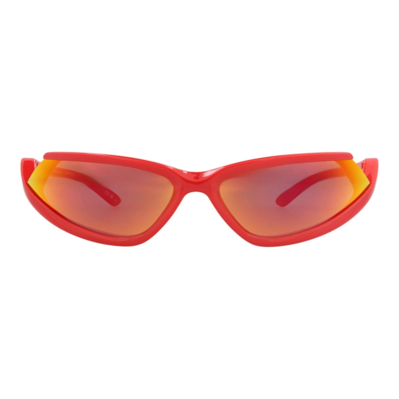 GAFAS DE SOL BALENCIAGA SHIELDFRAME BIO INJECTION PARA HOMBRE Y MUJER EN ROJO ROJO Y ROJO - 1