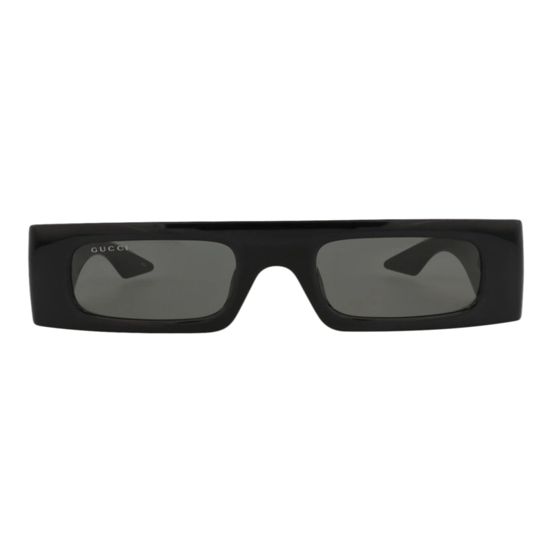 GAFAS DE SOL GUCCI SHIELDFRAME INJECTION PARA MUJER EN NEGRO NEGRO Y GRIS - 1