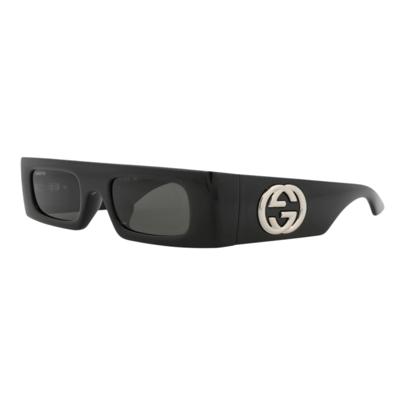 GAFAS DE SOL GUCCI SHIELDFRAME INJECTION PARA MUJER EN NEGRO NEGRO Y GRIS - 2