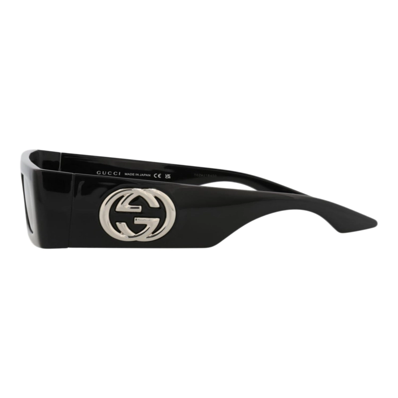 GAFAS DE SOL GUCCI SHIELDFRAME INJECTION PARA MUJER EN NEGRO NEGRO Y GRIS - 3