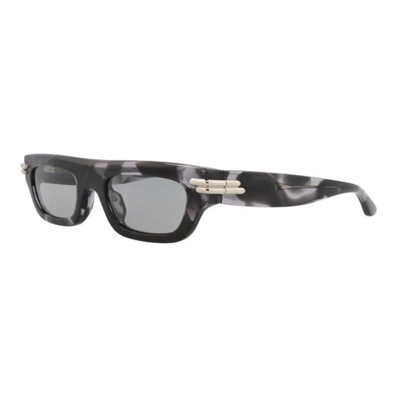 GAFAS DE SOL BOTTEGA VENETA DE ACETATO RECICLADO CON MONTURA CUADRADA PARA HOMBRE Y MUJER EN HAVANA - 2