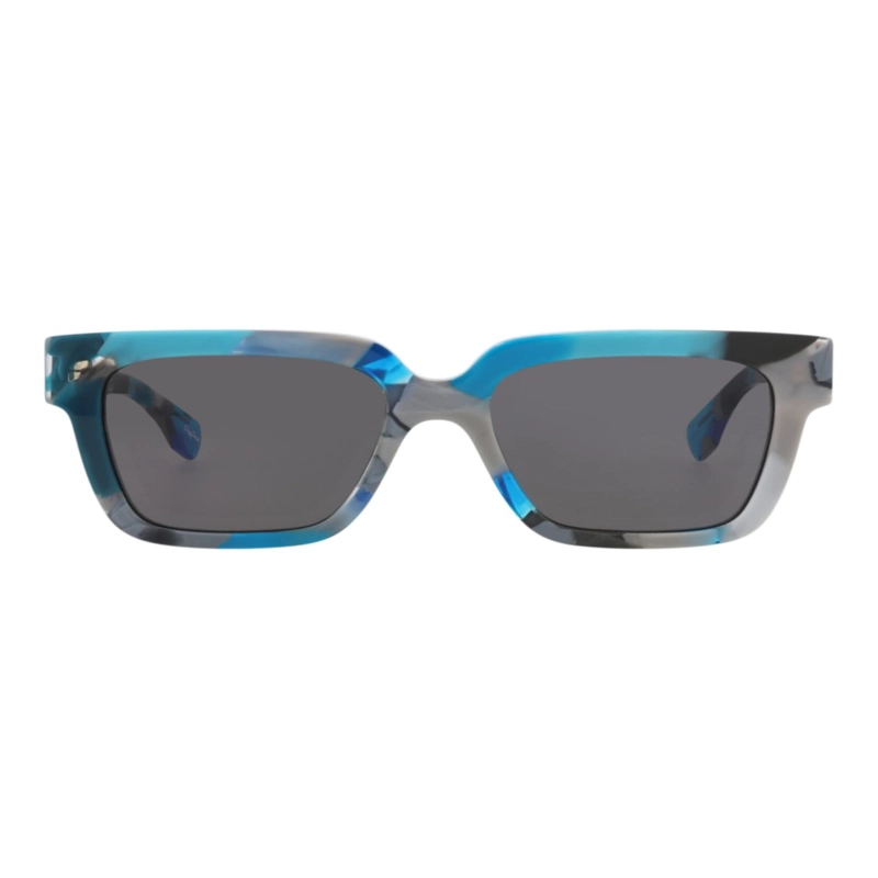 GAFAS DE SOL GUCCI DE ACETATO RECICLADO CON MONTURA CUADRADA PARA HOMBRE EN AZUL AZUL Y GRIS - 1