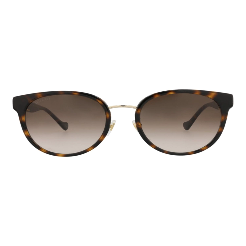 GAFAS DE SOL INYECTABLES CON MONTURA REDONDA GUCCI PARA MUJER EN HAVANA HAVANA BROWN - 1