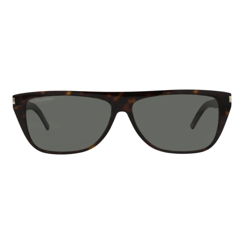 GAFAS DE SOL SAINT LAURENT DE ACETATO CON MONTURA REDONDA PARA HOMBRE Y MUJER EN HAVANA HAVANA GREY - 1