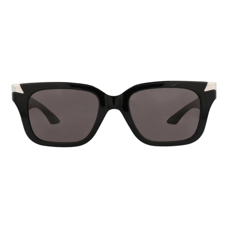 GAFAS DE SOL ALEXANDER MCQUEEN DE ACETATO RECICLADO CON MONTURA CUADRADA PARA MUJER EN NEGRO NEGRO - 1