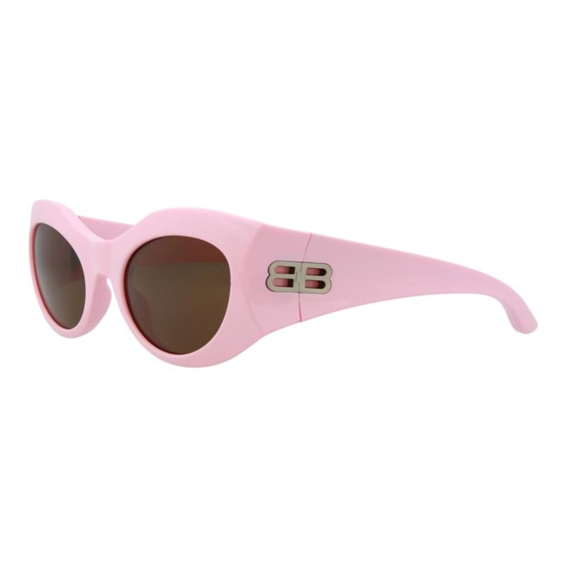 GAFAS DE SOL BALENCIAGA CON MONTURA DE OJO DE GATO BIO INJECTION PARA MUJER EN ROSA ROSA Y MARRON - 2