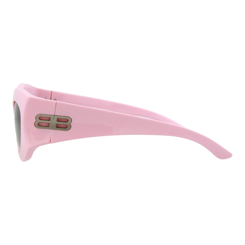 GAFAS DE SOL BALENCIAGA CON MONTURA DE OJO DE GATO BIO INJECTION PARA MUJER EN ROSA ROSA Y MARRON - 3