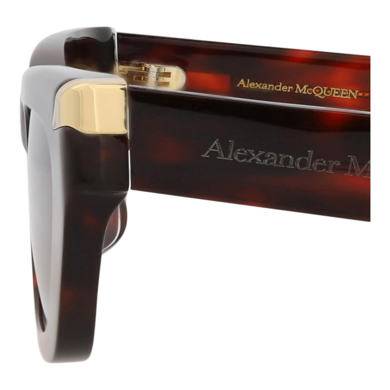 GAFAS DE SOL DE ACETATO RECICLADO CON MONTURA DE OJO DE GATO ALEXANDER MCQUEEN PARA MUJER EN HAVANA - 4