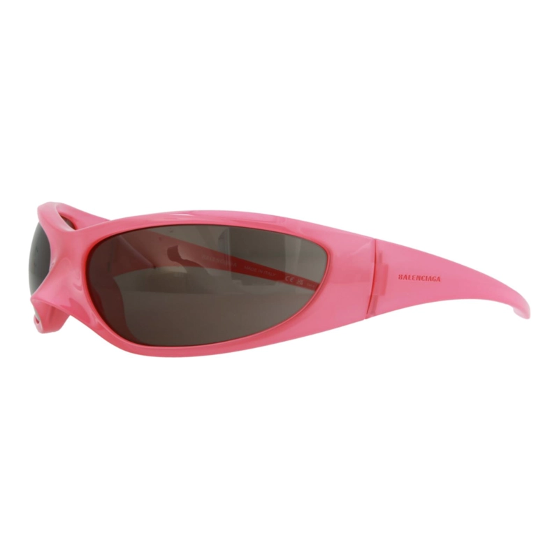 GAFAS DE SOL BALENCIAGA SHIELDFRAME BIO INJECTION PARA HOMBRE Y MUJER EN ROSA ROSA Y GRIS - 2