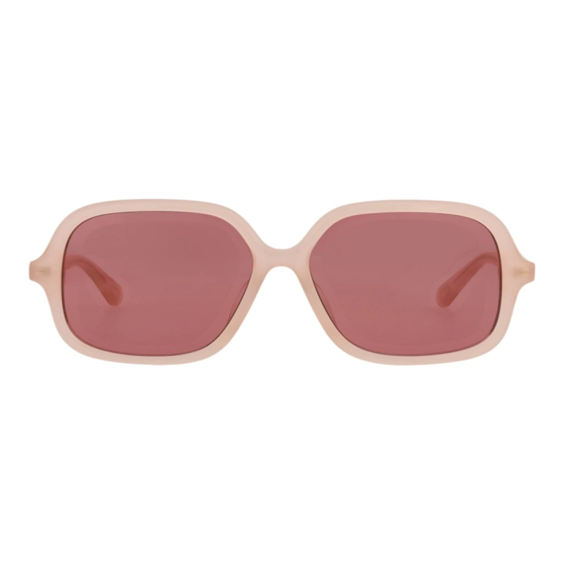 GAFAS DE SOL CHLOE  DE ACETATO CON MONTURA CUADRADA EN ROSA ROSA Y MARRON - 1