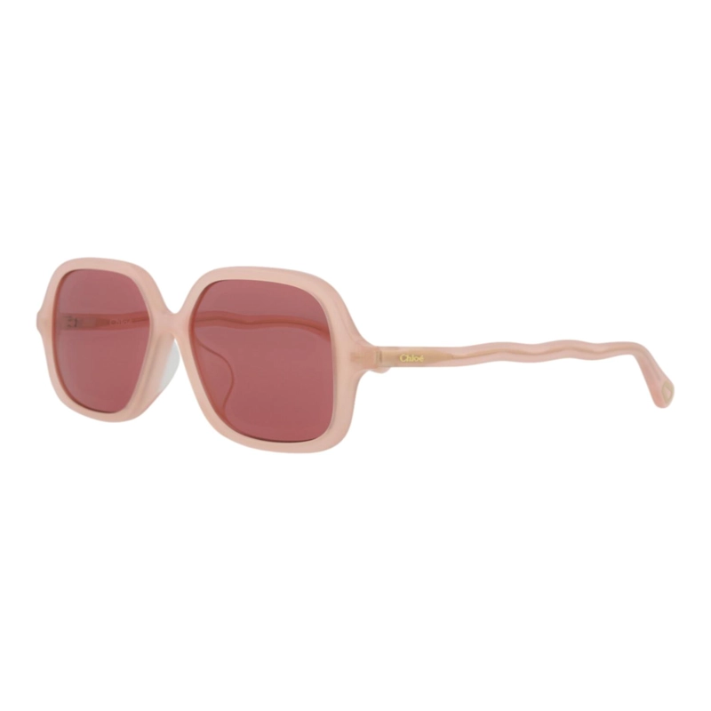 GAFAS DE SOL CHLOE  DE ACETATO CON MONTURA CUADRADA EN ROSA ROSA Y MARRON - 2