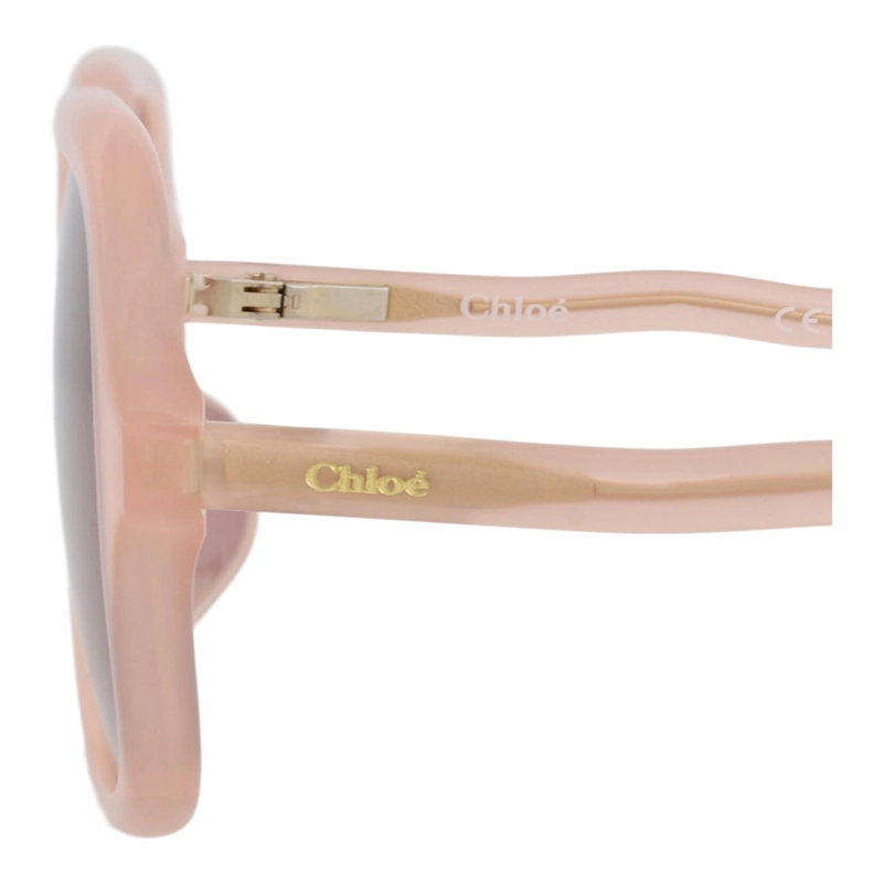 GAFAS DE SOL CHLOE  DE ACETATO CON MONTURA CUADRADA EN ROSA ROSA Y MARRON - 4