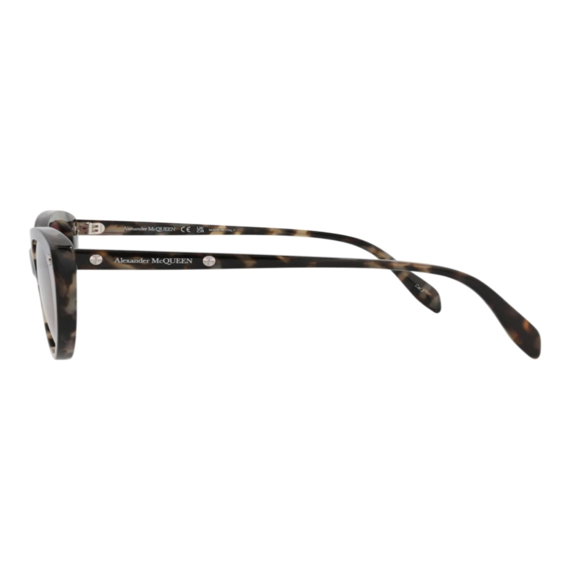 GAFAS DE SOL DE ACETATO CON MONTURA DE OJO DE GATO ALEXANDER MCQUEEN PARA MUJER EN HAVANA HAVANA - 3