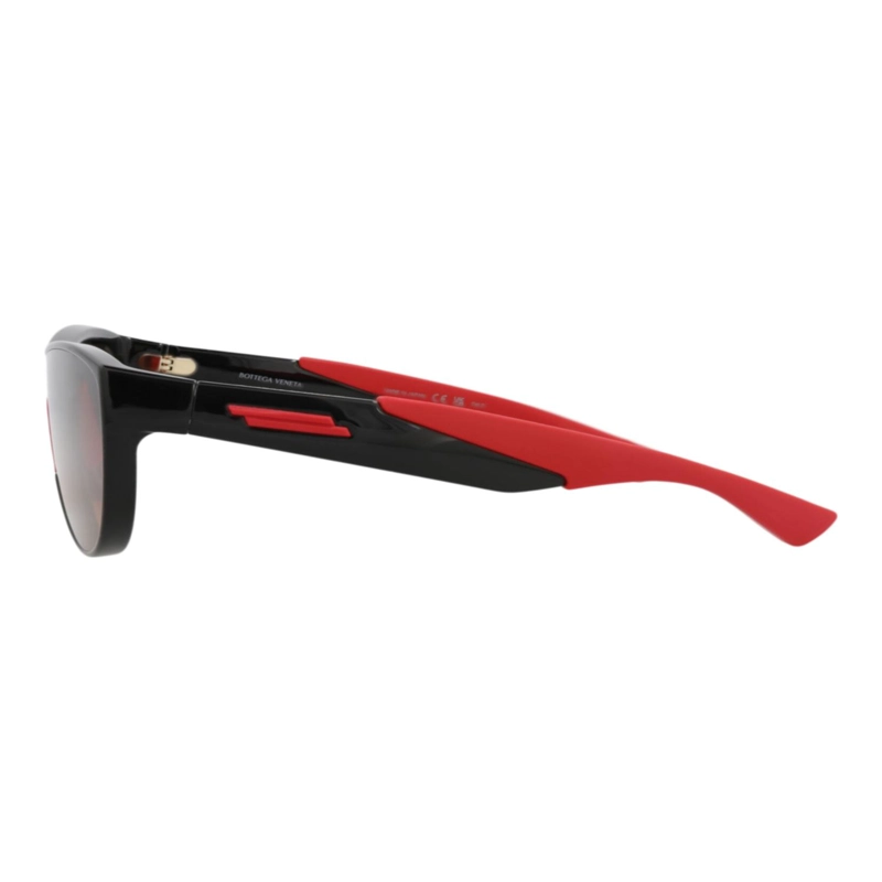 GAFAS DE SOL DE INYECCION BOTTEGA VENETA CON MONTURA REDONDA PARA HOMBRE Y MUJER EN NEGRO NEGRO - 3