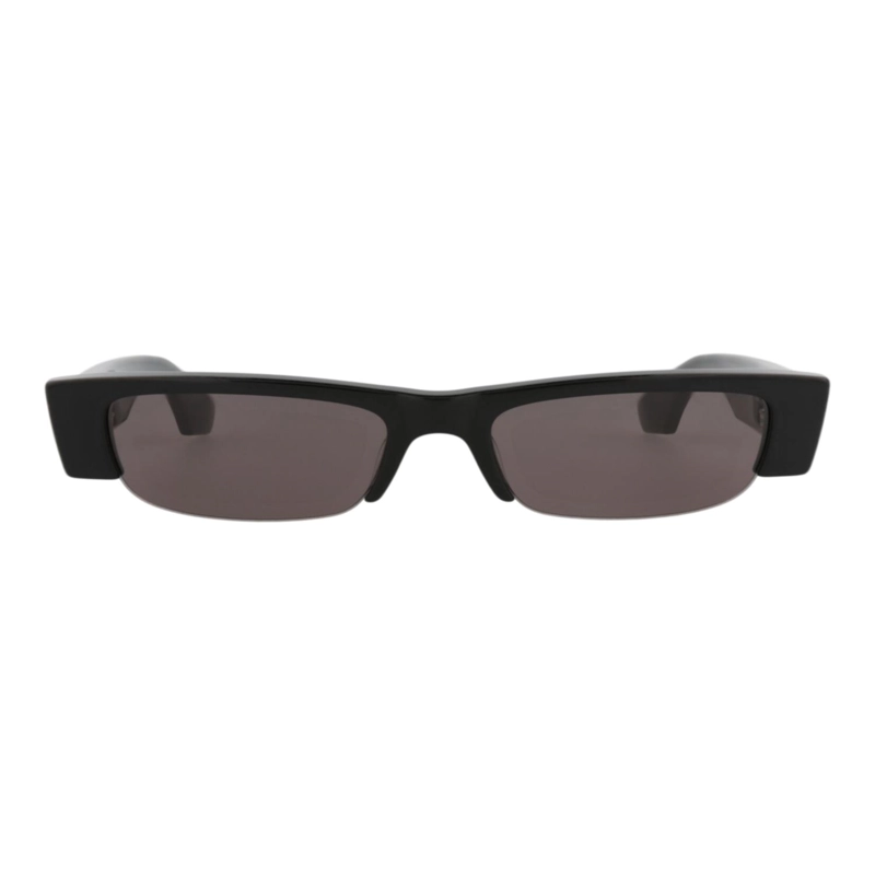 GAFAS DE SOL ALEXANDER MCQUEEN DE ACETATO RECICLADO CON MONTURA CUADRADA PARA MUJER EN NEGRO NEGRO - 1
