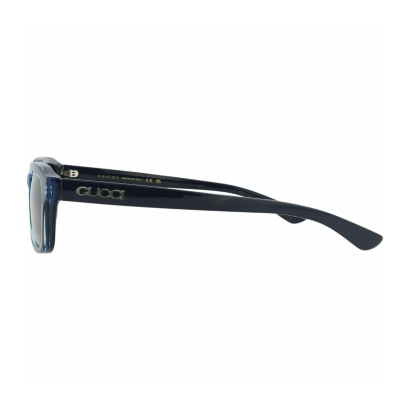 GAFAS DE SOL GUCCI DE ACETATO RECICLADO CON MONTURA CUADRADA PARA HOMBRE EN AZUL CLARO AZUL - 3