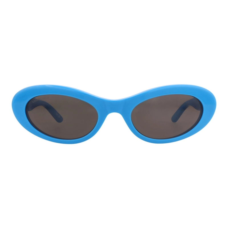 GAFAS DE SOL BALENCIAGA DE ACETATO RECICLADO CON MONTURA REDONDA PARA MUJER EN AZUL CLARO AZUL - 1