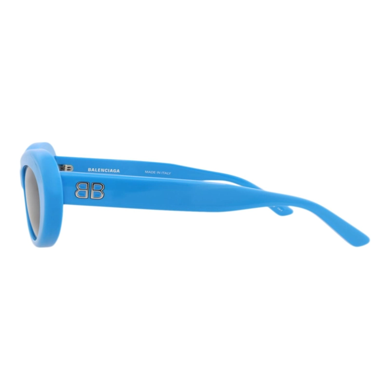 GAFAS DE SOL BALENCIAGA DE ACETATO RECICLADO CON MONTURA REDONDA PARA MUJER EN AZUL CLARO AZUL - 3