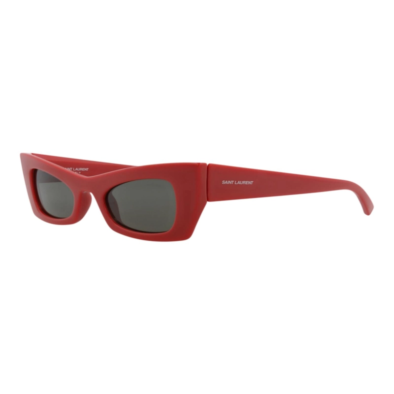 GAFAS DE SOL SAINT LAURENT CAT EYEFRAME BIO INJECTION PARA MUJER EN ROJO ROJO Y GRIS - 2