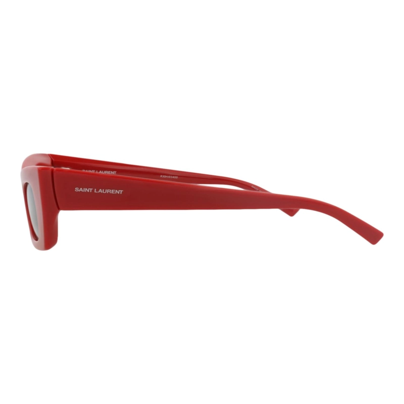 GAFAS DE SOL SAINT LAURENT CAT EYEFRAME BIO INJECTION PARA MUJER EN ROJO ROJO Y GRIS - 3