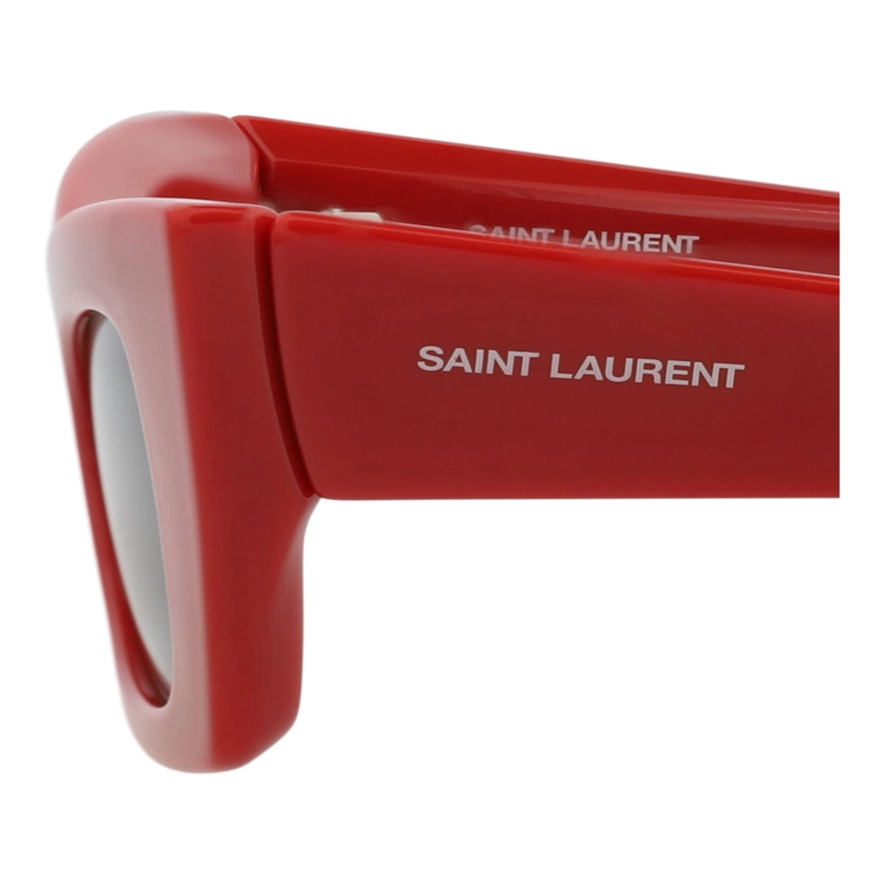 GAFAS DE SOL SAINT LAURENT CAT EYEFRAME BIO INJECTION PARA MUJER EN ROJO ROJO Y GRIS - 6