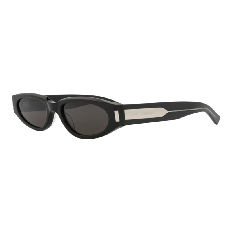 GAFAS DE SOL SAINT LAURENT DE ACETATO RECICLADO CON MONTURA REDONDA PARA MUJER EN COLOR NEGRO - 2