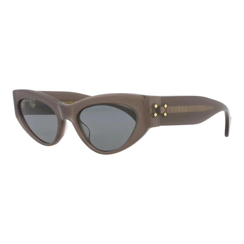 GAFAS DE SOL GUCCI DE ACETATO RECICLADO CON MONTURA EN FORMA DE OJO DE GATO PARA MUJER EN GRIS GRIS - 2