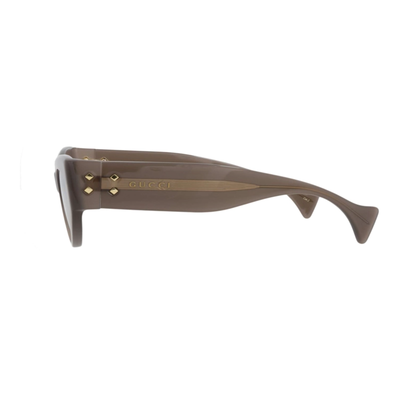 GAFAS DE SOL GUCCI DE ACETATO RECICLADO CON MONTURA EN FORMA DE OJO DE GATO PARA MUJER EN GRIS GRIS - 3