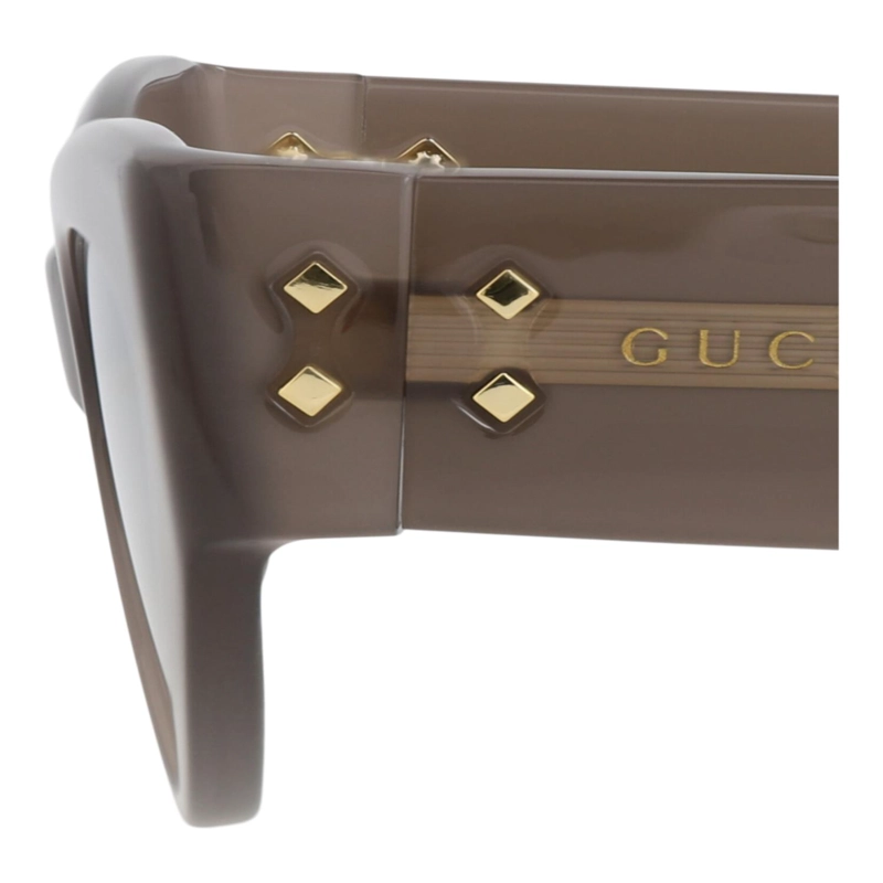 GAFAS DE SOL GUCCI DE ACETATO RECICLADO CON MONTURA EN FORMA DE OJO DE GATO PARA MUJER EN GRIS GRIS - 4
