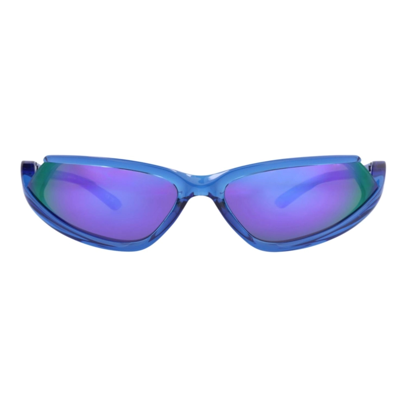 GAFAS DE SOL BALENCIAGA SHIELDFRAME BIO INJECTION PARA HOMBRE Y MUJER EN AZUL AZUL VIOLETA - 1