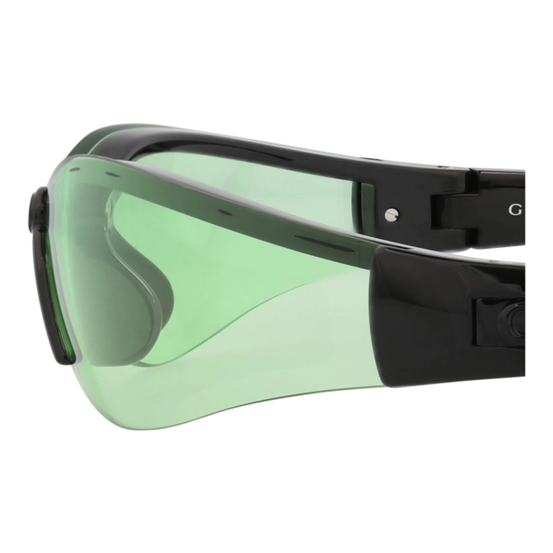GAFAS DE SOL GUCCI SHIELDFRAME INJECTION PARA MUJER EN NEGRO NEGRO Y VERDE - 4