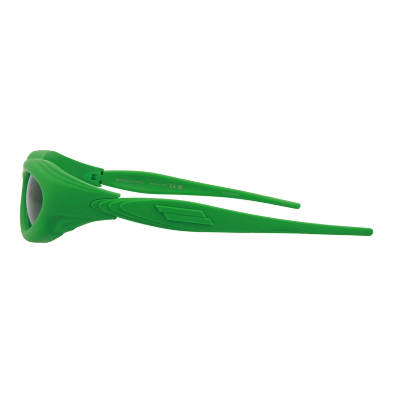 GAFAS DE SOL DE INYECCION BOTTEGA VENETA CON MONTURA REDONDAOVALADA PARA HOMBRE Y MUJER EN VERDE - 3