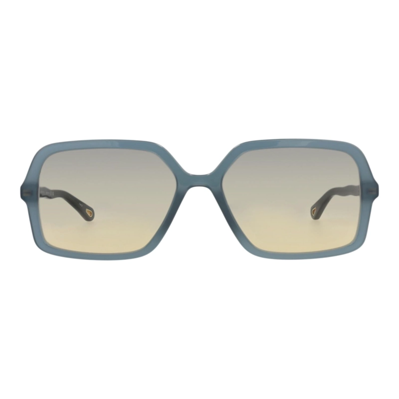 GAFAS DE SOL CHLOE  DE BIOACETATO CON MONTURA CUADRADA PARA MUJER EN AZUL AZUL Y AZUL - 1