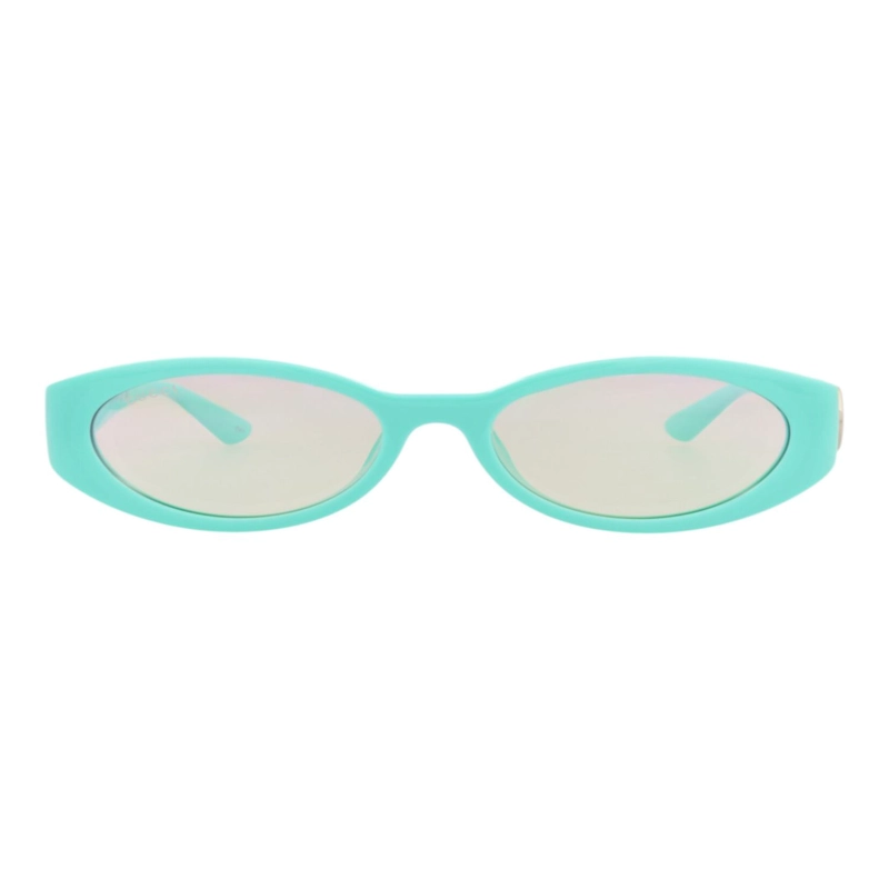 GAFAS DE SOL GUCCI DE INYECCION CON MONTURA REDONDA PARA MUJER EN AZUL CLARO AZUL CLARO Y ROSA - 1