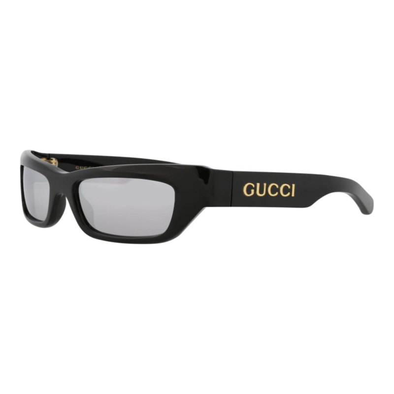 GAFAS DE SOL GUCCI DE ACETATO RECICLADO CON MONTURA DE OJO DE GATO PARA HOMBRE EN NEGRO NEGRO - 2
