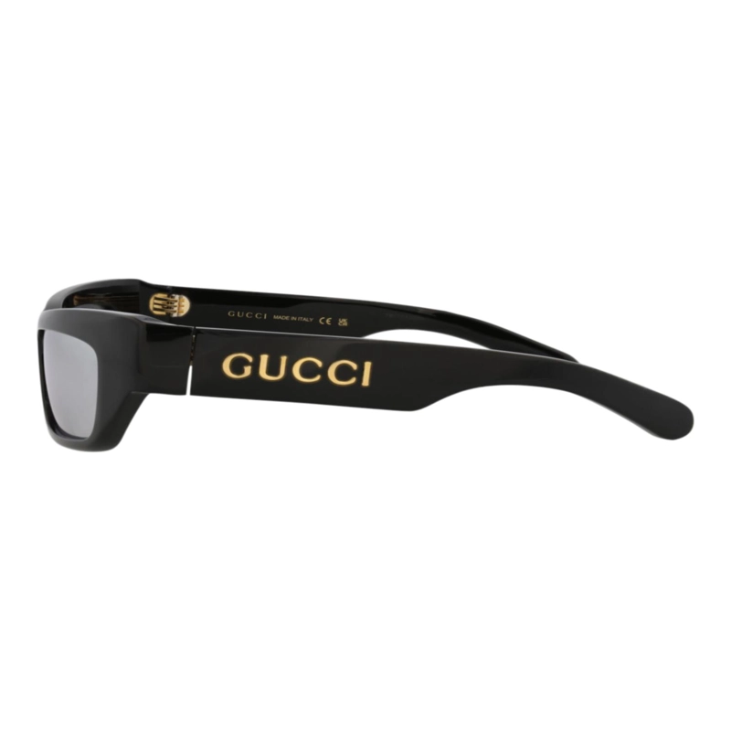 GAFAS DE SOL GUCCI DE ACETATO RECICLADO CON MONTURA DE OJO DE GATO PARA HOMBRE EN NEGRO NEGRO - 3