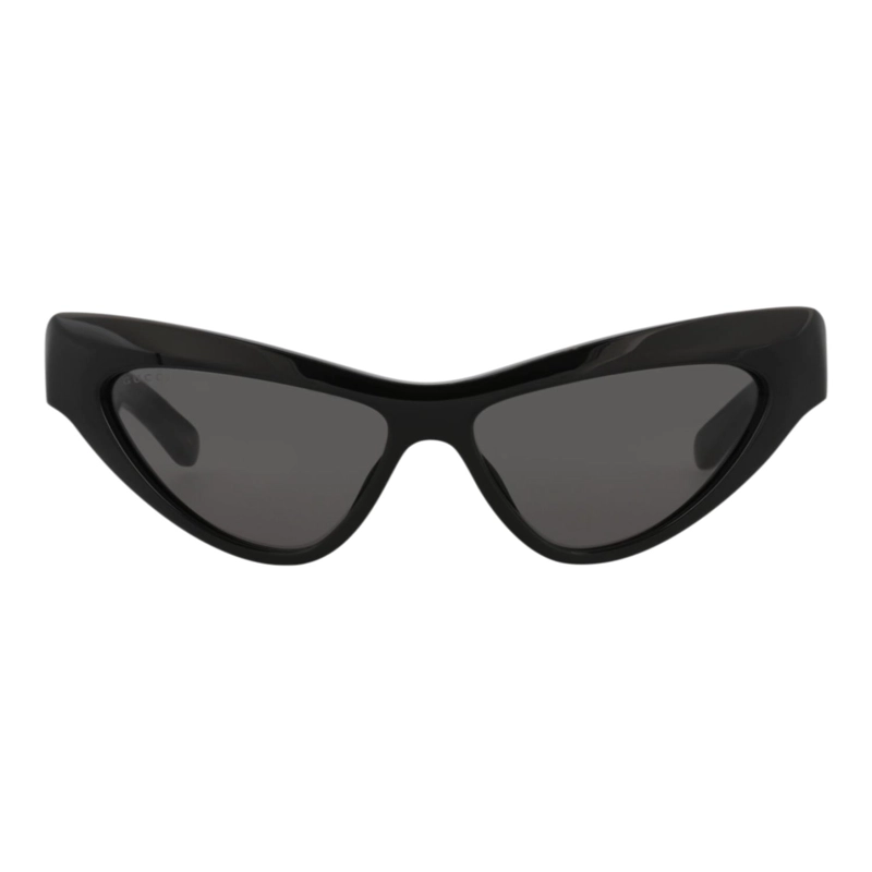 GAFAS DE SOL GUCCI DE ACETATO RECICLADO CON MONTURA DE OJO DE GATO PARA MUJER EN NEGRO NEGRO Y GRIS - 1