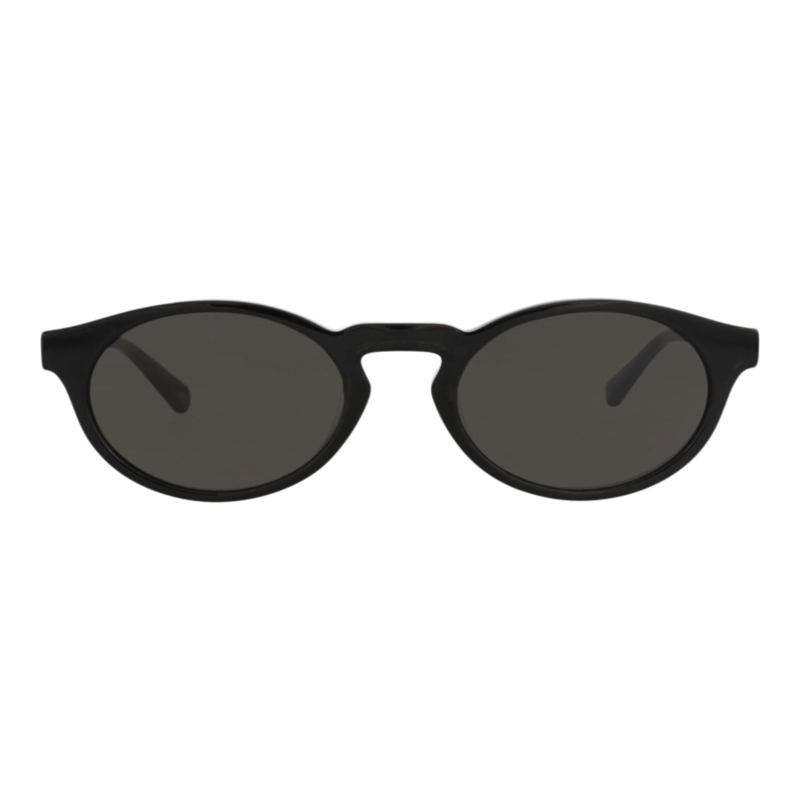 GAFAS DE SOL CHLOE  DE ACETATO RECICLADO CON MONTURA REDONDA EN NEGRO NEGRO Y GRIS - 1