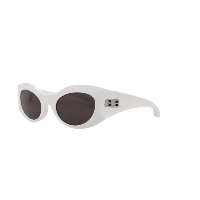 GAFAS DE SOL BALENCIAGA CON MONTURA DE OJO DE GATO BIO INJECTION PARA MUJER EN BLANCO BLANCO Y GRIS - 2