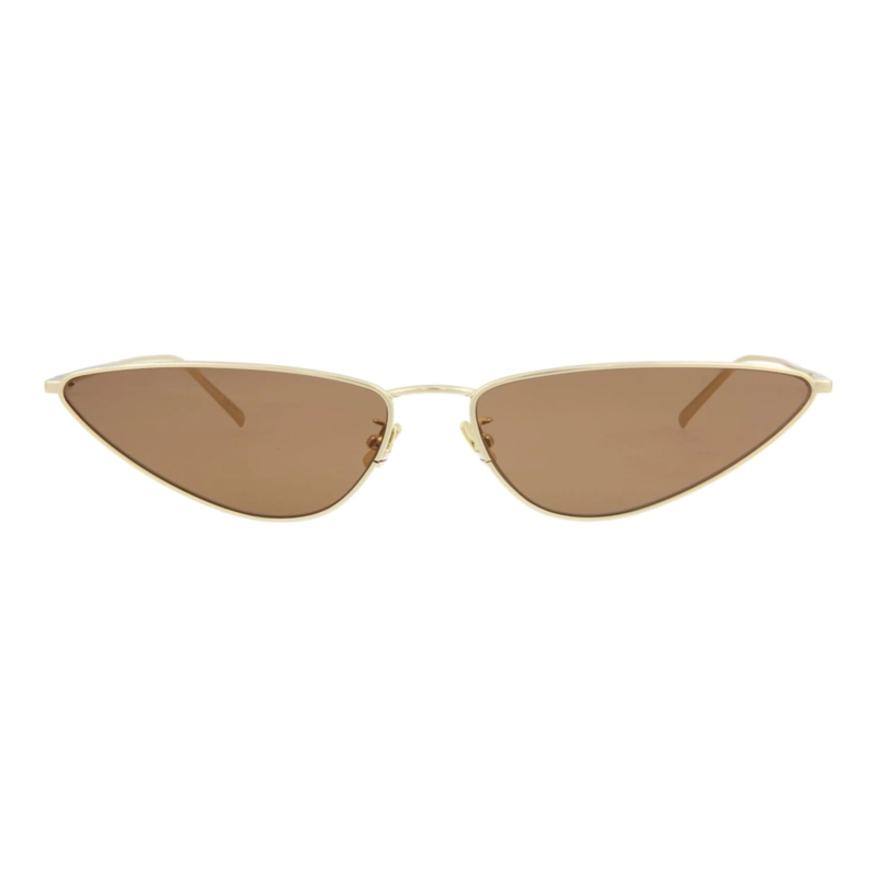 GAFAS DE SOL SAINT LAURENT DE METAL CON MONTURA EN FORMA DE OJO DE GATO PARA MUJER EN DORADO - 1