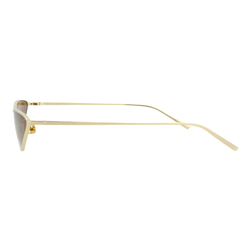 GAFAS DE SOL SAINT LAURENT DE METAL CON MONTURA EN FORMA DE OJO DE GATO PARA MUJER EN DORADO - 5