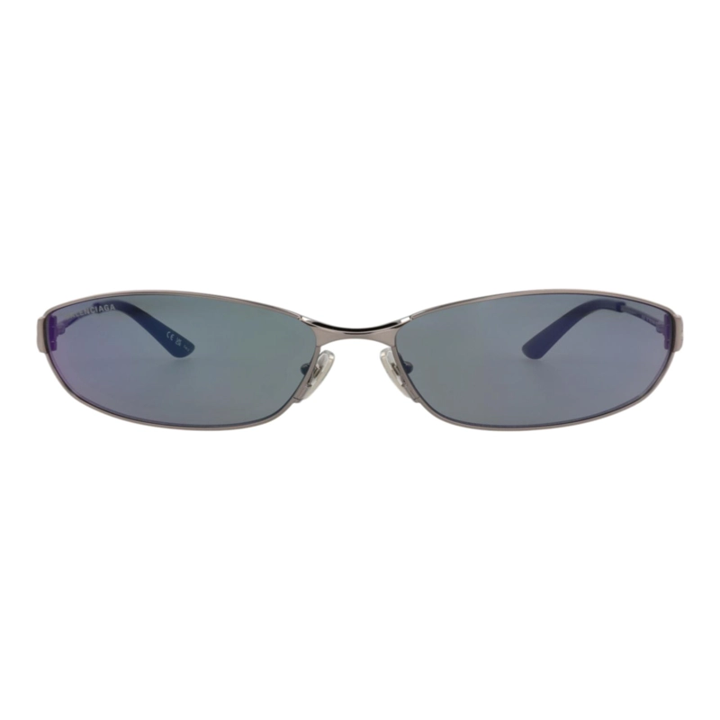 GAFAS DE SOL BALENCIAGA DE METAL CON MONTURA CUADRADA PARA HOMBRE Y MUJER EN COLOR VIOLETA RUTENIO - 1