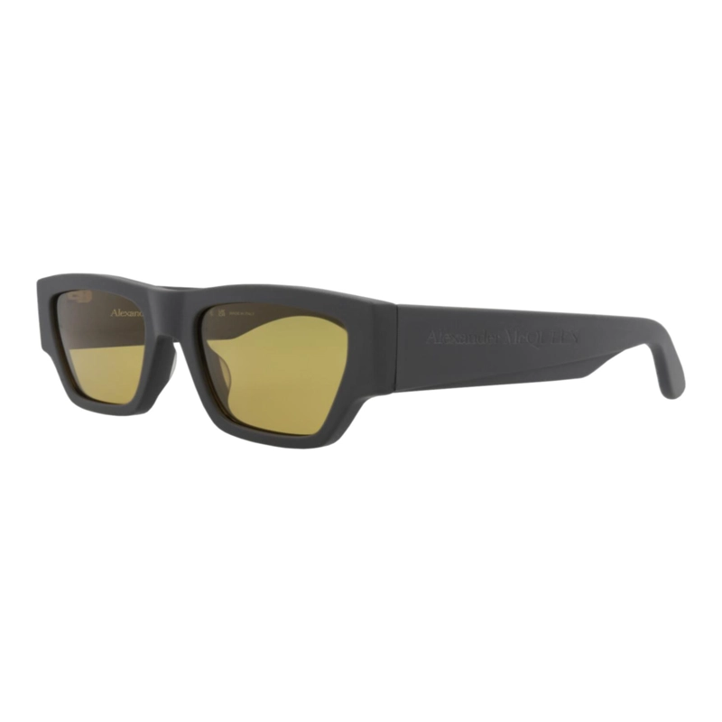 GAFAS DE SOL ALEXANDER MCQUEEN DE ACETATO RECICLADO CON MONTURA CUADRADA PARA HOMBRE EN GRIS GRIS - 2