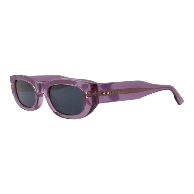 GAFAS DE SOL GUCCI DE ACETATO CON MONTURA CUADRADA PARA MUJER EN COLOR AZUL VIOLETA - 2