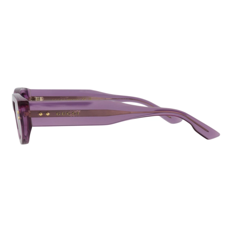 GAFAS DE SOL GUCCI DE ACETATO CON MONTURA CUADRADA PARA MUJER EN COLOR AZUL VIOLETA - 3