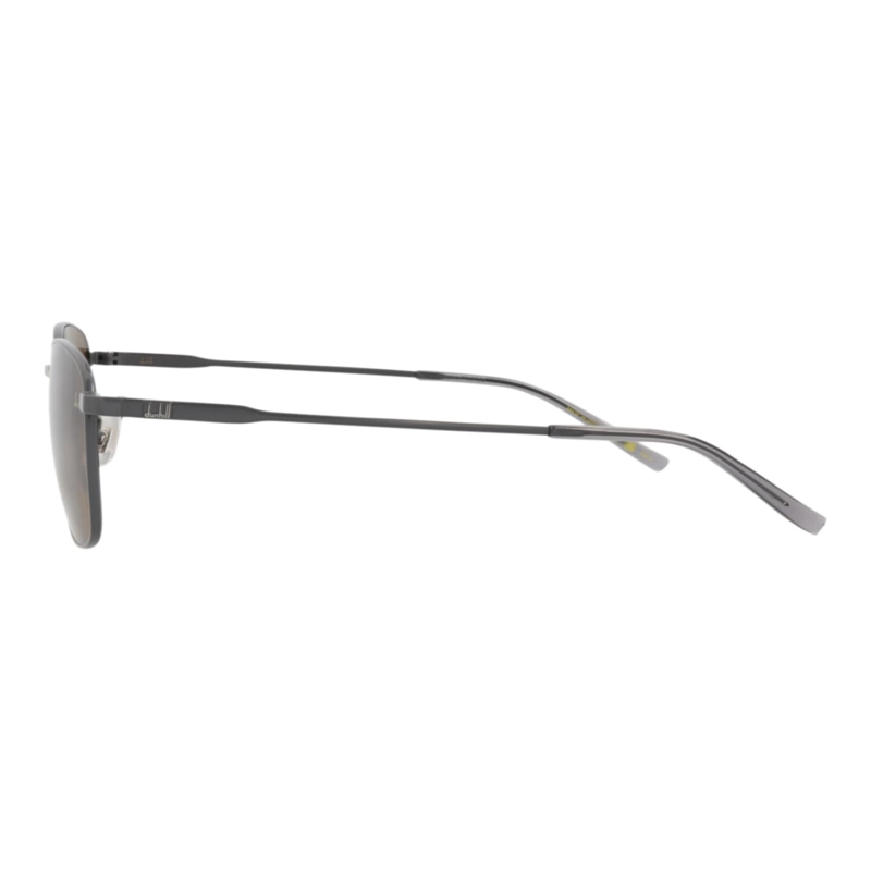 GAFAS DE SOL DUNHILL DE METAL CON MONTURA CUADRADA PARA HOMBRE EN GRIS GRIS Y MARRON - 3
