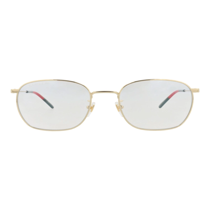 GAFAS DE SOL GUCCI DE METAL CON MONTURA CUADRADA PARA HOMBRE EN DORADO DORADO TRANSPARENTE - 1
