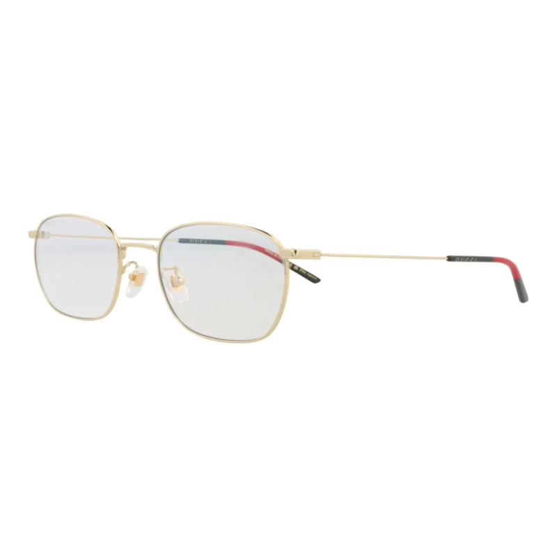 GAFAS DE SOL GUCCI DE METAL CON MONTURA CUADRADA PARA HOMBRE EN DORADO DORADO TRANSPARENTE - 2